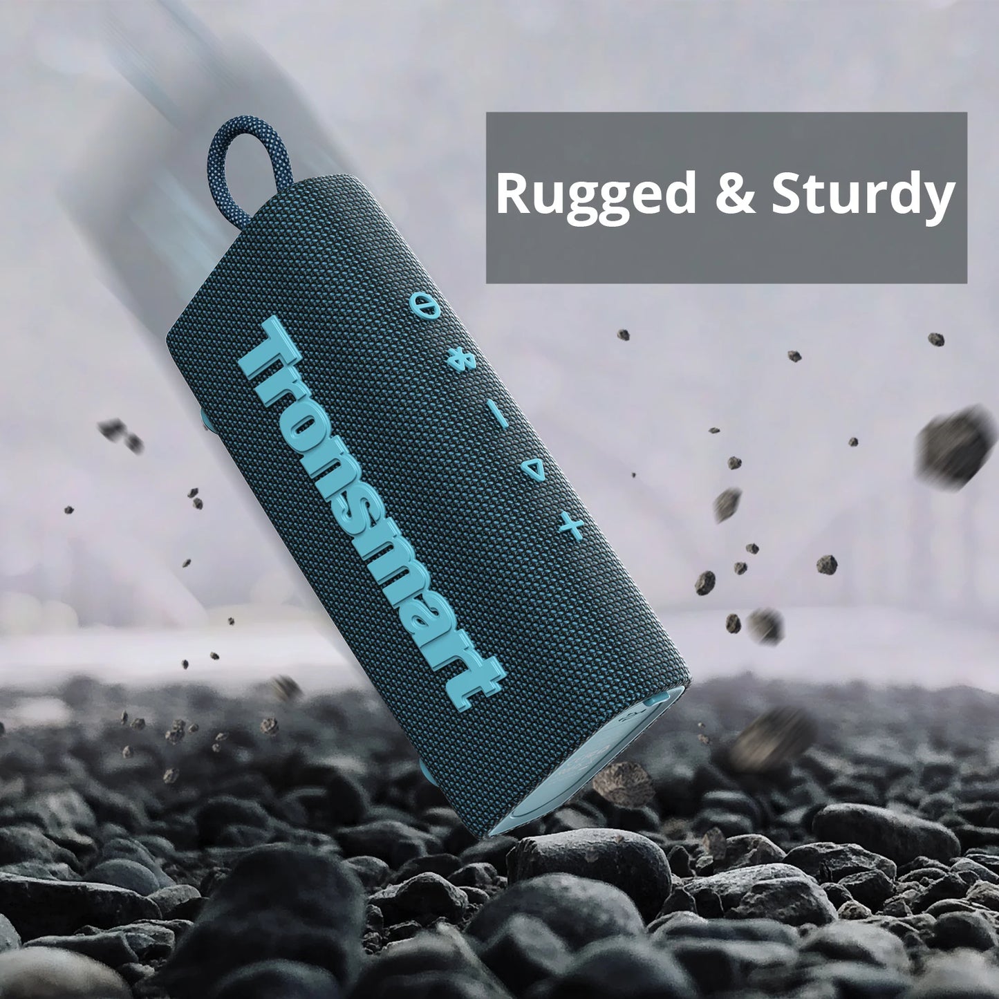 Tronsmart Trip Bluetooth 5.3 Speaker Dual-Driver Portable Speaker with IPX7 Waterproof, True Wireless Stereo for Outdoor speaker